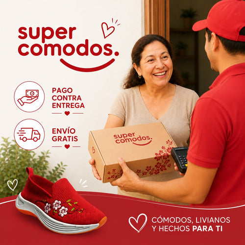 Tenis Mujer Slip On Antideslizantes | Súper Cómodos y Livianos